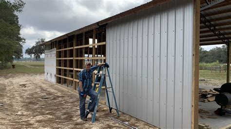 pole barn siding installation instructions